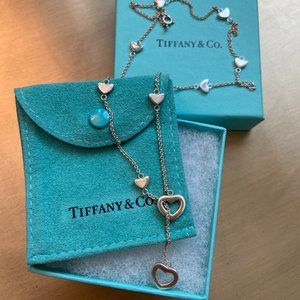Tiffany & Co. Heart Link Lariat Necklace